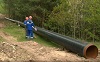 Реконструкция газопровода под Волгой
